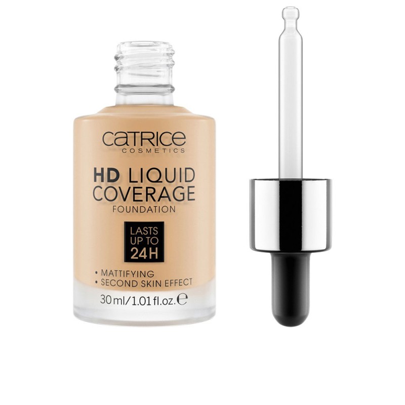 HD LIQUID COVERAGE FOUNDATION lasts up to 24h 036-hazelnut