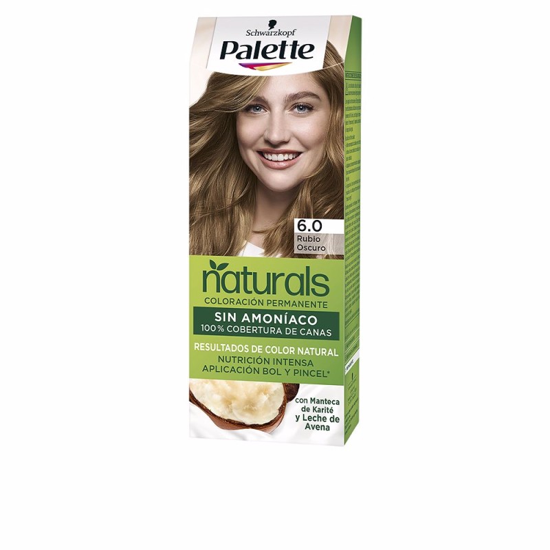 PALETTE NATURAL tinte 6.0-rubio oscuro 1 u