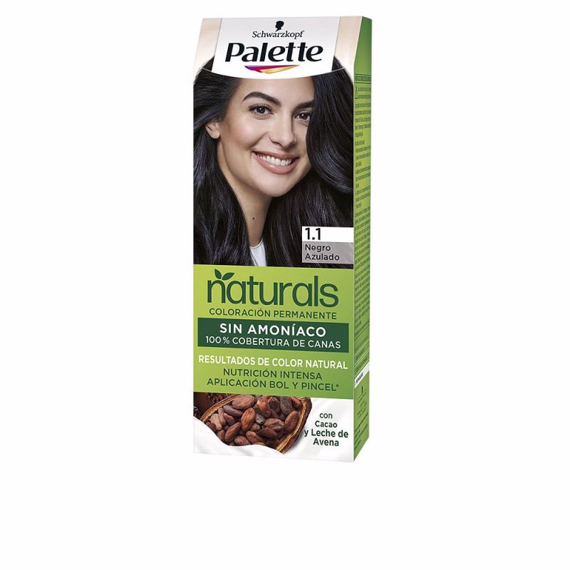 PALETTE NATURAL tinte 1.1-negro azulado 1 u