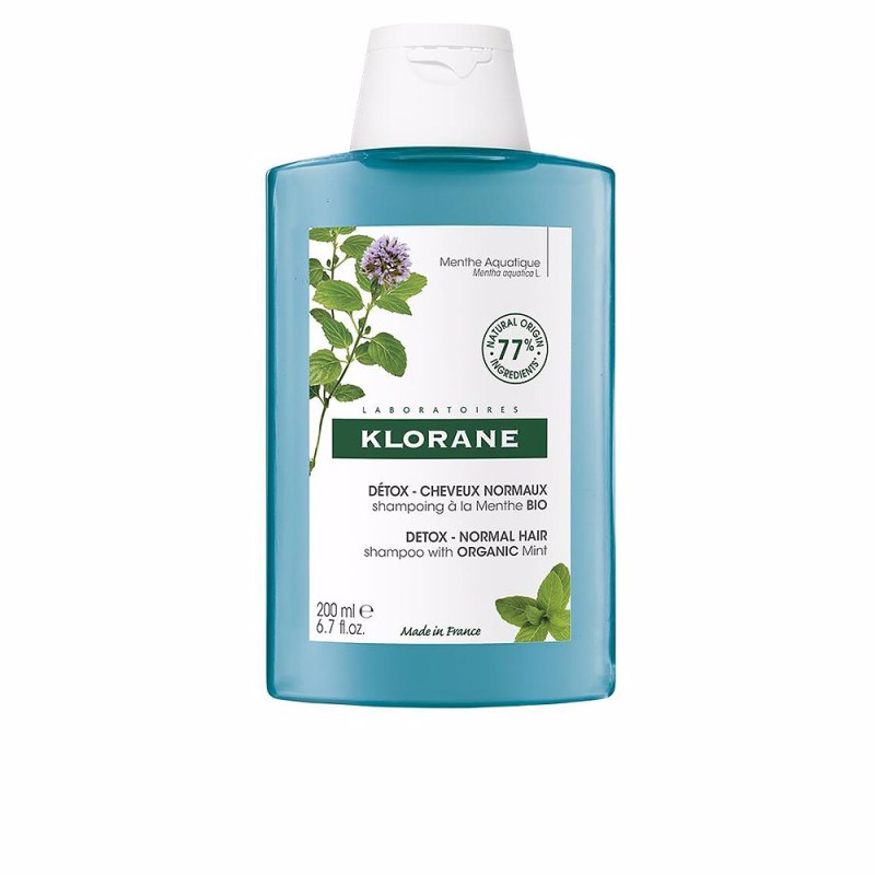 A LA MINT BIO shampooing détox pour cheveux normaux 200 ml
