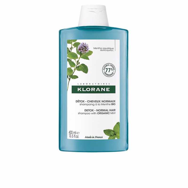 A LA MINT BIO shampooing détox pour cheveux normaux 400 ml