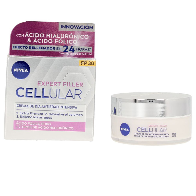 CELLULAR FILLER crème de jour hyaluronique & folique SPF30 50 ml