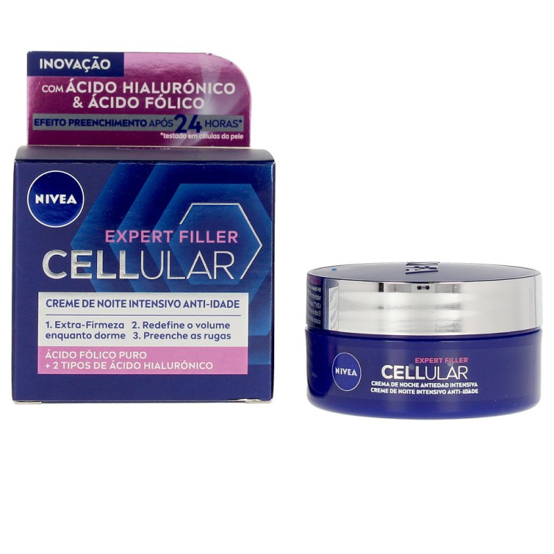 CELLULAR FILLER crème de nuit hyaluronique & folique 50 ml