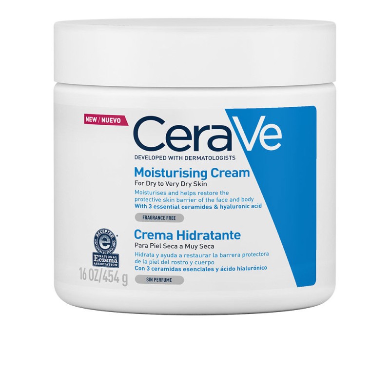 MOISTURISING CREAM for dry to very dry skin 454 gr