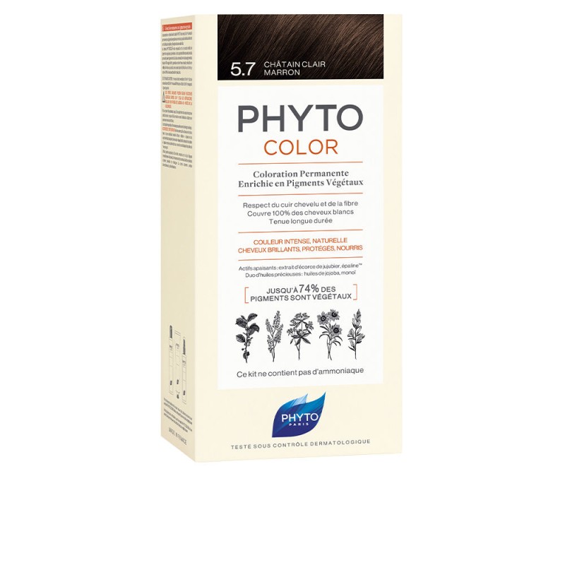 PHYTOCOLOR 5.7-castaño marrón claro 4 u