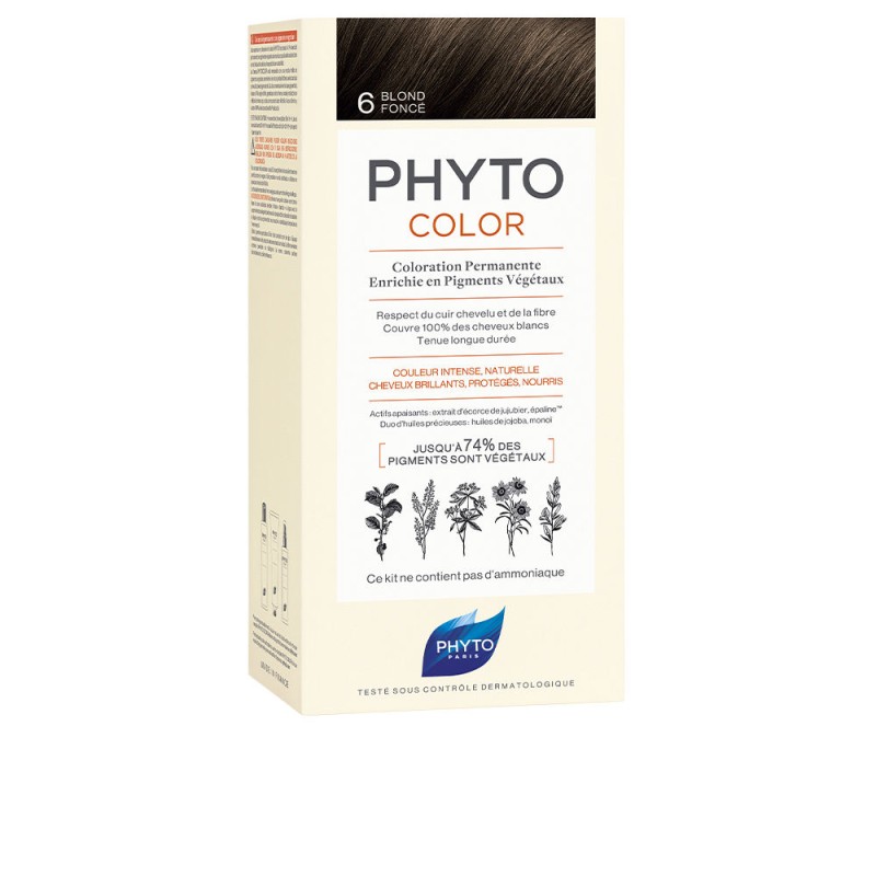 PHYTOCOLOR 6-rubio oscuro 4 u