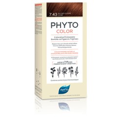 PHYTOCOLOR 7.43-rubio dorado cobrizo 4 u