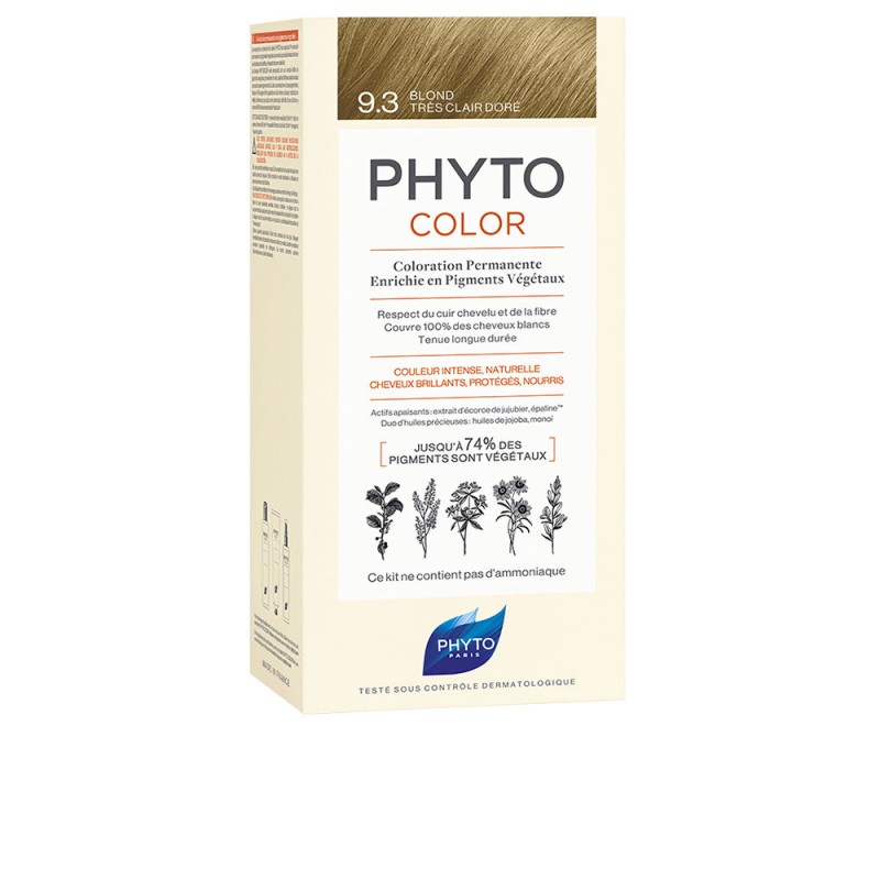 PHYTOCOLOR 9.3-rubio dorado muy claro 4 u