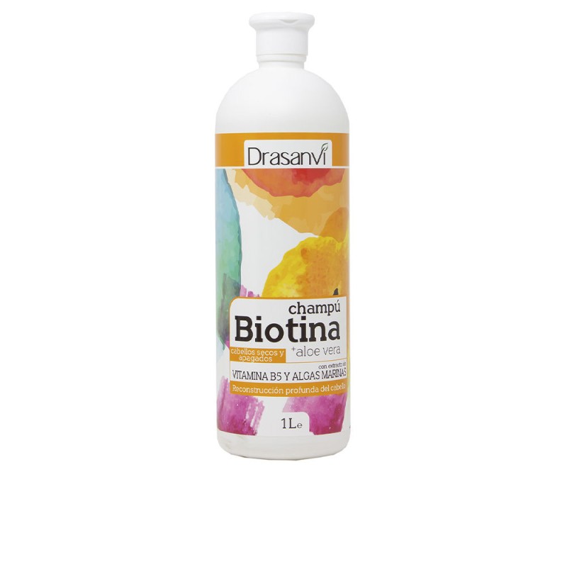 BIOTINE ET ALOE VERA shampooing cheveux secs et ternes 1000 ml