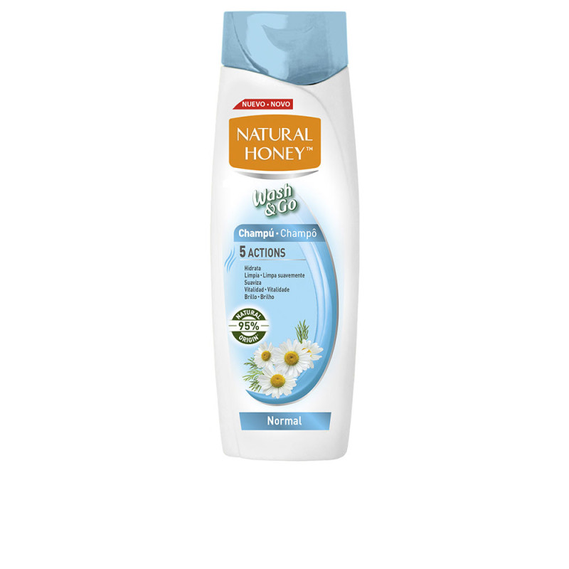 WASH GO champú normal 400 ml