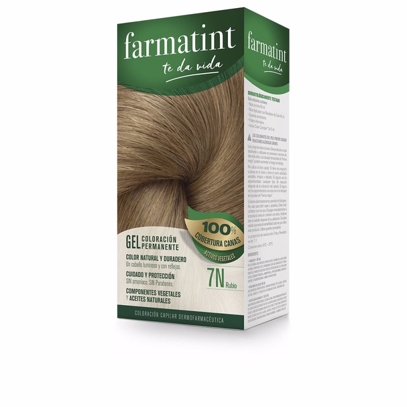 FARMATINT GEL coloración permanente 7n-rubio 5 u