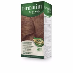 FARMATINT GEL coloración permanente 8r-rubio claro cobrizo 5 u