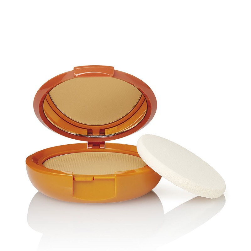 SUN SYSTEM SPF50 crema compacta dore