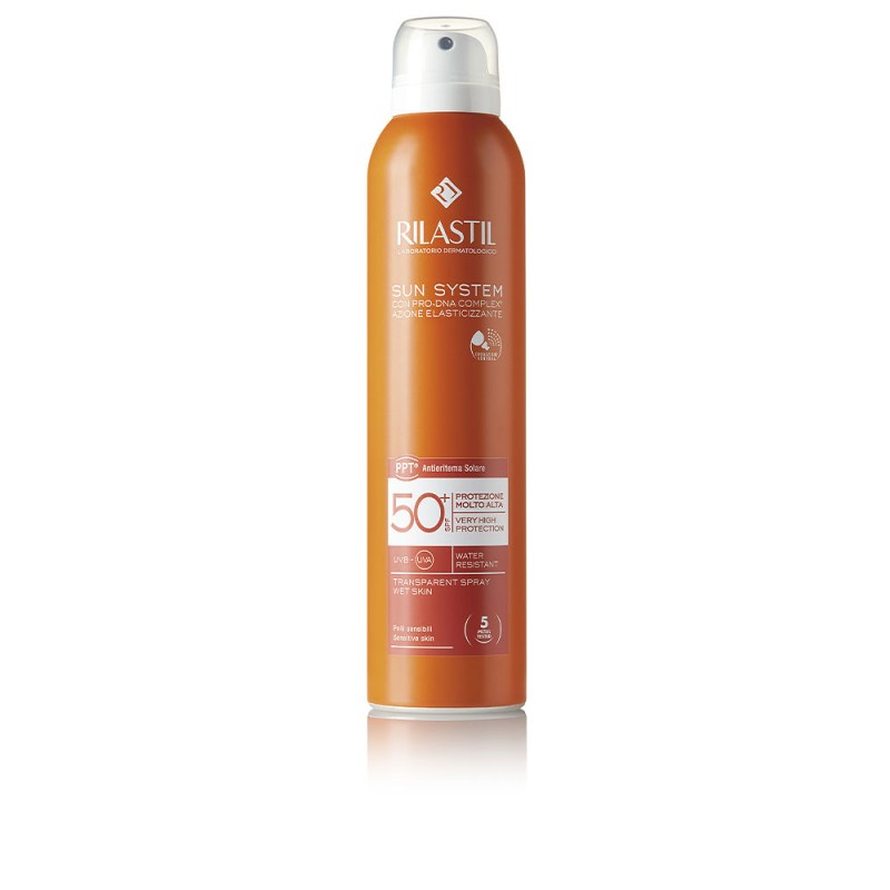 SUN SYSTEM SPF50 spray transparente 200 ml