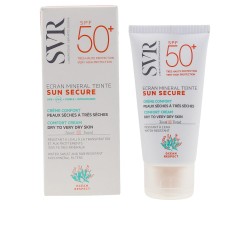 SUN SECURE ecran mineral teinte peaux sèches SPF50 60 gr