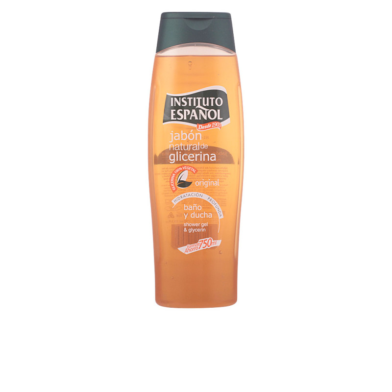 JABON NATURAL GLICERINA baño y ducha 750 ml