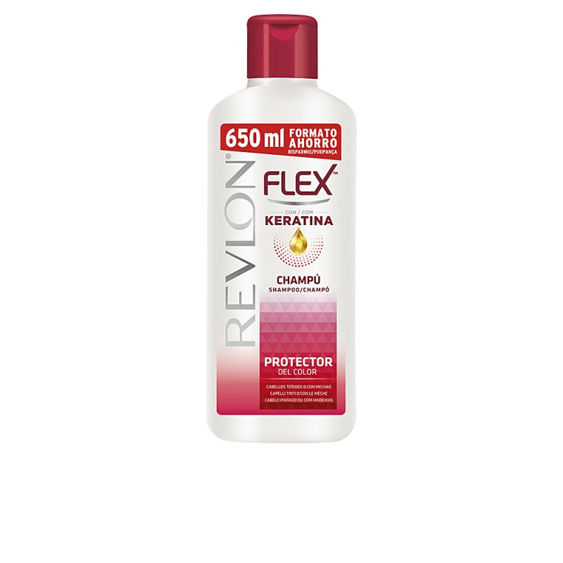 FLEX KERATIN shampooing teinté protecteur couleur 650 ml