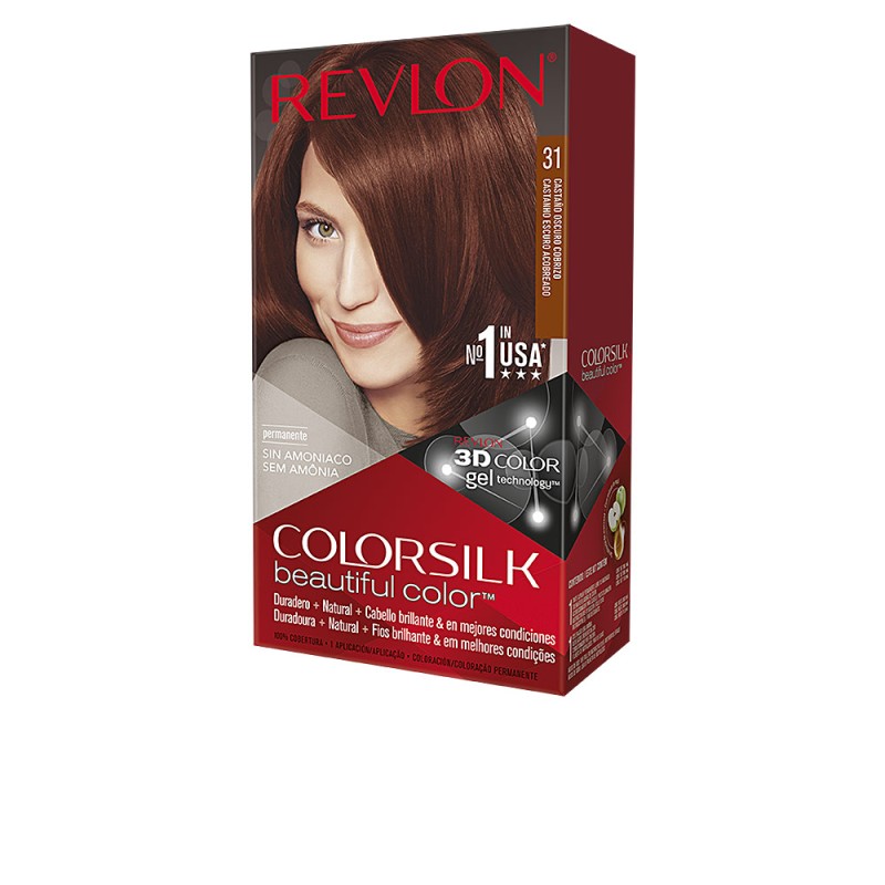 COLORSILK tinte 31-castaño oscuro cobrizo 1 u