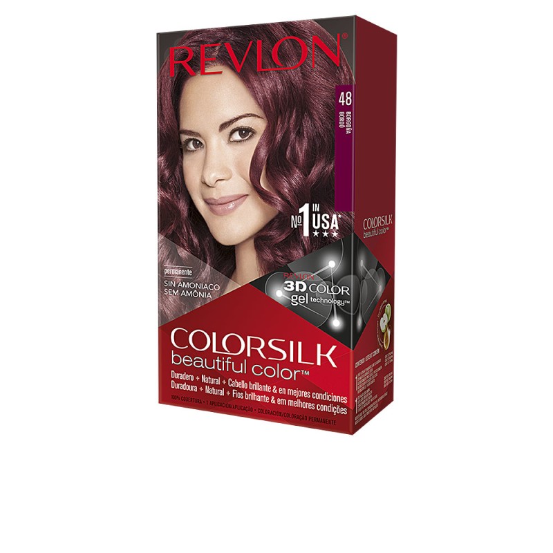 COLORSILK tinte 48-borgoña 1 u