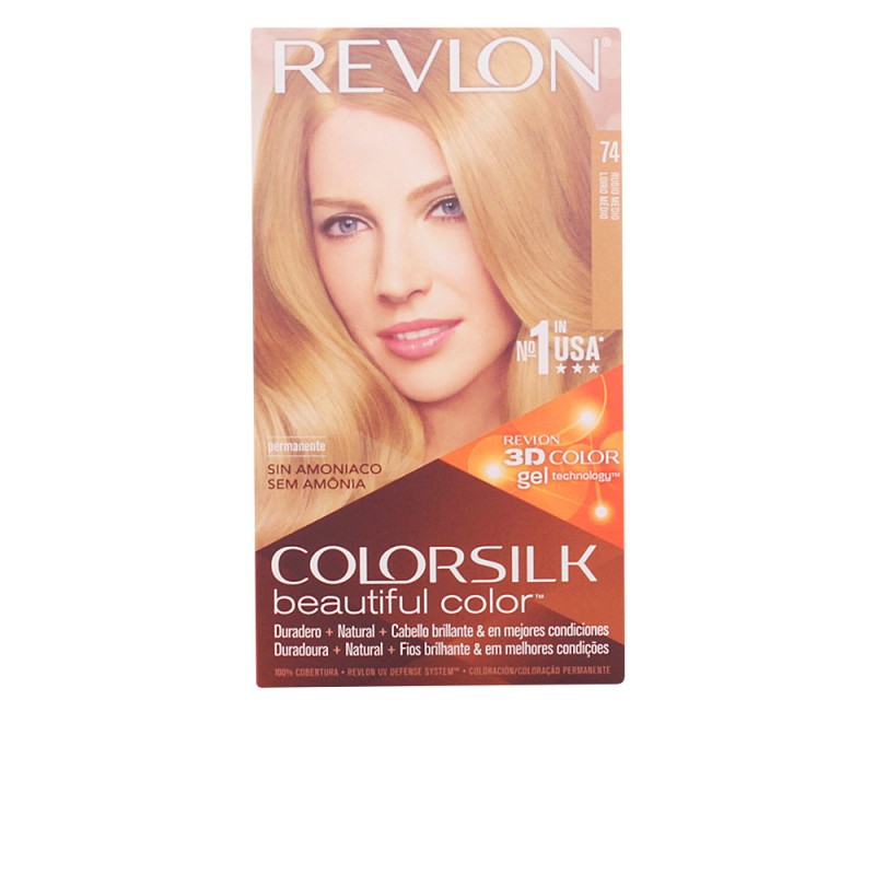 COLORSILK tinte 74-rubio medio 1 u