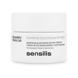 SUPREME crema de día SPF15 detox renovadora y antiaging 50 ml