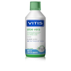 Bain de bouche ALOE VERA promo 400 100 en cadeau 500 ml