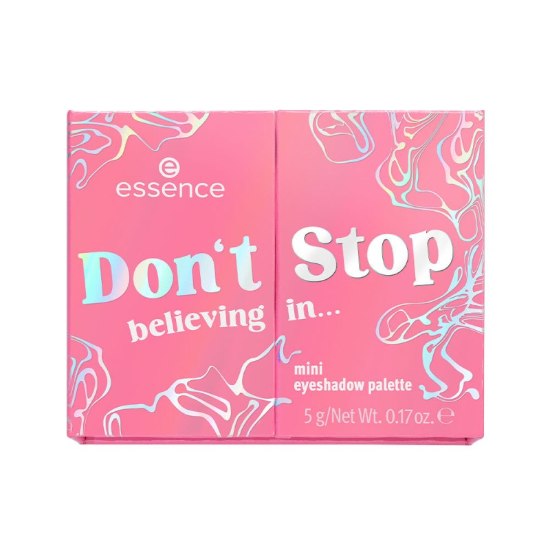 DON'T STOP believing in… minipaleta de sombras de ojos multi-color