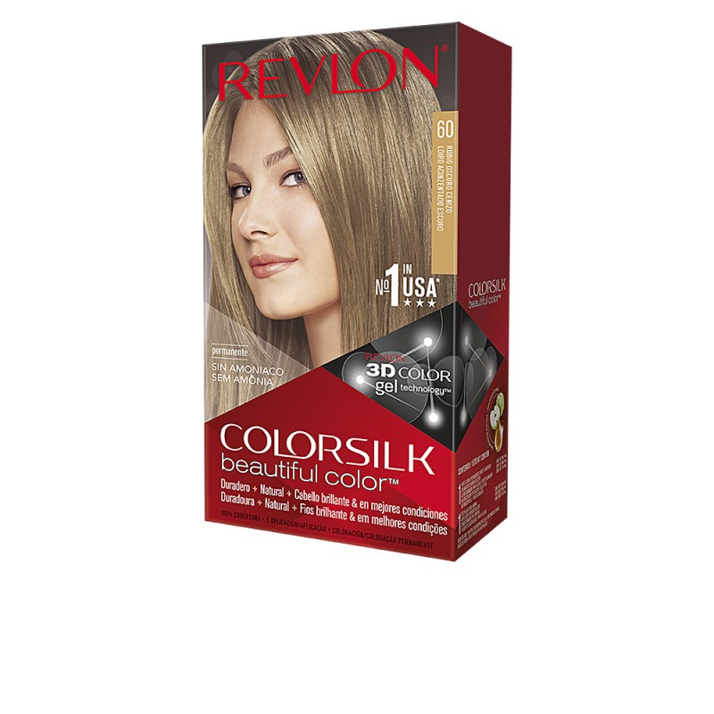 COLORSILK tinte 60-rubio oscuro cenizo 1 u