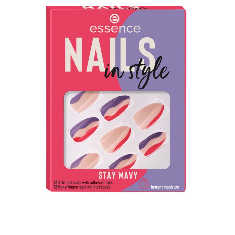 NAILS IN STYLE uñas artificiales stay wavy