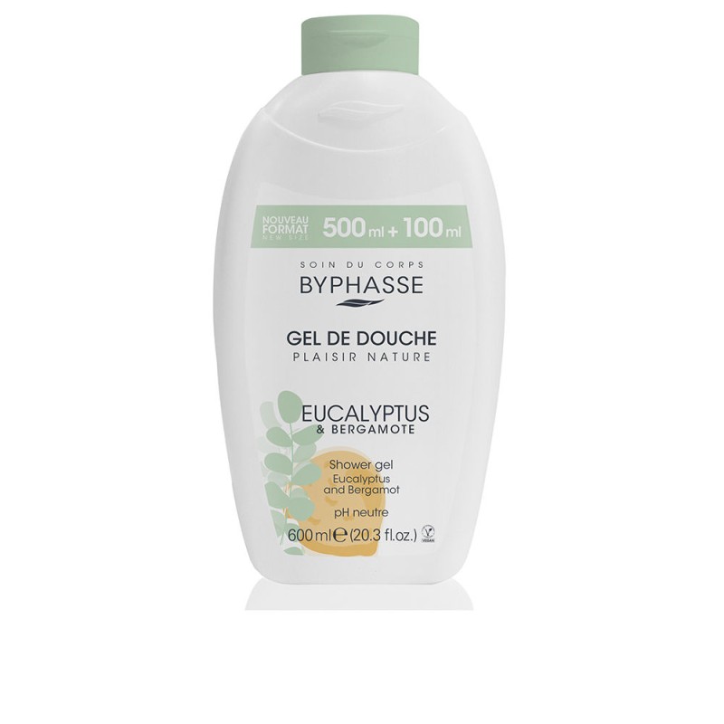 Gel douche EUCALYPTUS & BERGAMOTE 600 ml