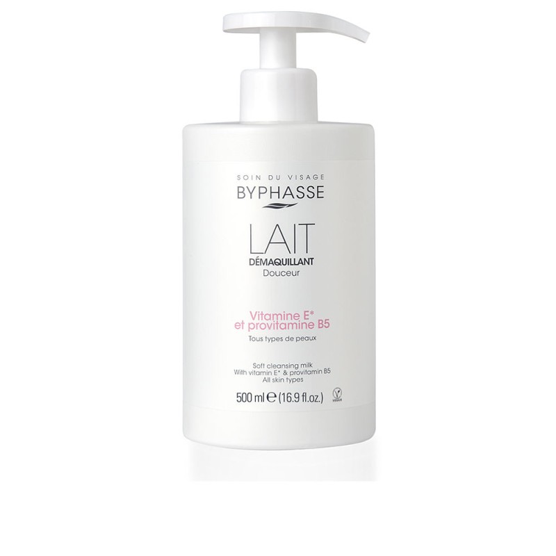 DOUCEUR LAIT DEMAQUILLANT vitamine E et provitamine B5 500 ml