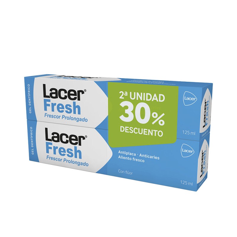 LACERFRESH GEL DENTÍFRICO coffret 2 pz