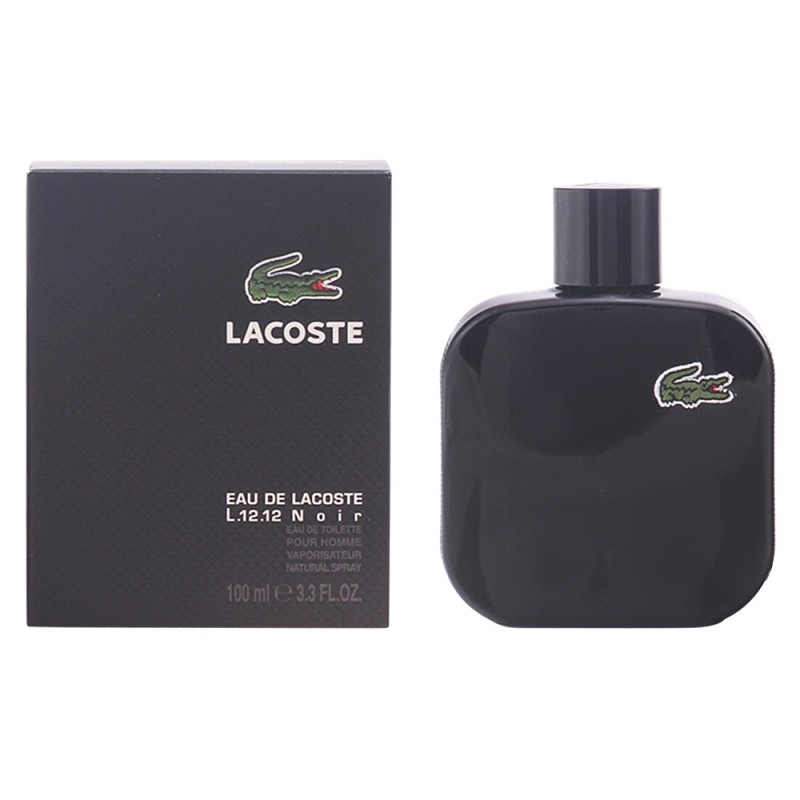 EAU DE LACOSTE L.12.12 NOIR POUR HOMME eau de toilette vaporisateur 100 ml