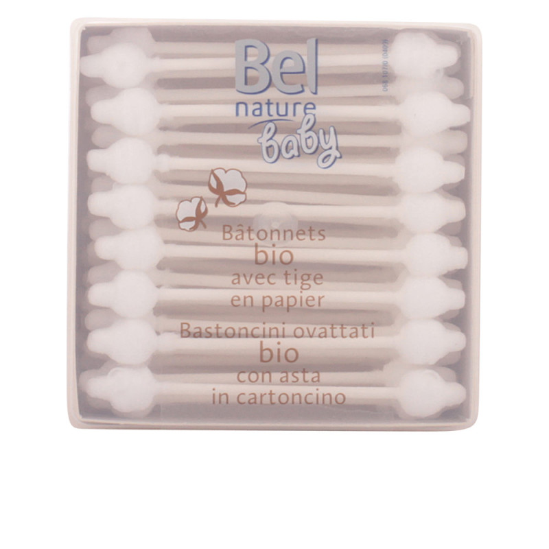 NATURE ECOCERT bastoncillos seguridad algodón 100 60 pz